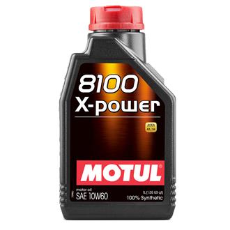 Motul 10w60 - 8100 X-Power - Bidon de 1 litre