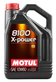 Motul 10w60 - 8100 X-Power - Bidon de 5 litres