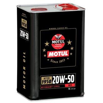 Huile moteur - motul -   20w50 5 litres