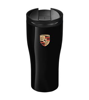 Mug thermos isotherme noir 0.45L - [Porsche Origine]