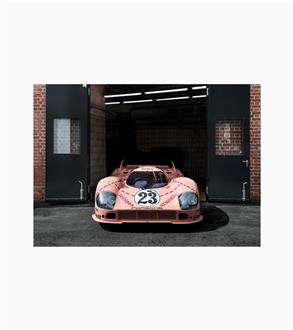 Lot de 2 affiches Pink pig # 917 - [Porsche Origine]