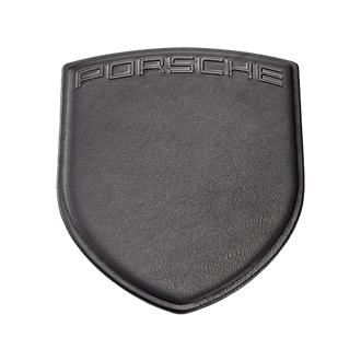 Tapis de souris noir en cuir - [Porsche Origine]