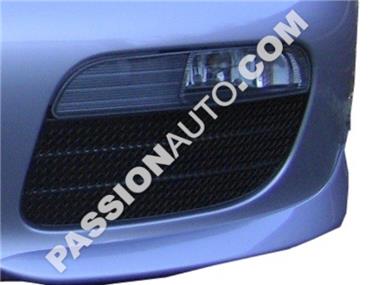 Grilles de protection noires - Kit complet calandre pare-chocs AV & prises air latérales # 987.1 Boxster S Manuelle 05-08