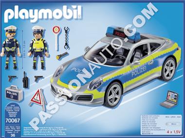 Playmobil 911 Carrera 4S voiture de police - [Porsche Origine]