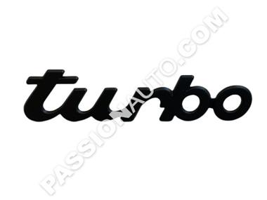 Sigle Turbo - Noir # 930 75-88