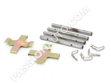 Kit ressorts + goupilles ARRIERE # 356B/C (64-65) - # 911/912 (65-69) AFTERMARKET