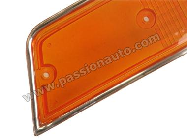 Glace de clignotant (orange grand) AVD # chromé # 911 69-73