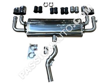 Kit silencieux sport avec sorties échappement sport TECHART # Cayenne Diesel 11-