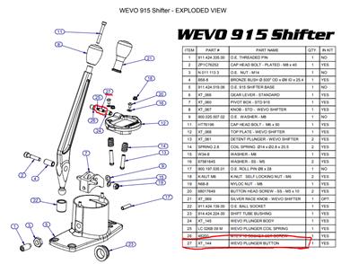 Kit reparation Marche Arr - WEVO