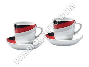 Duo de tasses à expresso motorsport - [Porsche Origine]