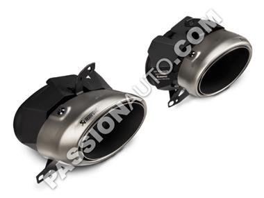 Sorties d´échappement gris - Akrapovic 992 Turbo