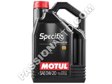 Motul 0W20 Specific 508-509 - Bidon de 5 litres