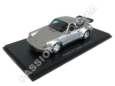 Porsche 911 Carrera Turbo 1974 argent - 1:43