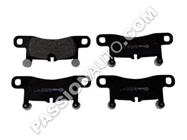 Plaquettes ARRIERE Premium # Boxster 981 Spyder 16 - 982 GTS 4.0 16 - 991 c2-c4 15-