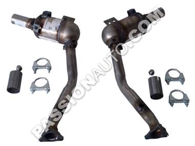 Boxster 986 2.5 97-99 Catalyseurs acier - la paire - gamme standard