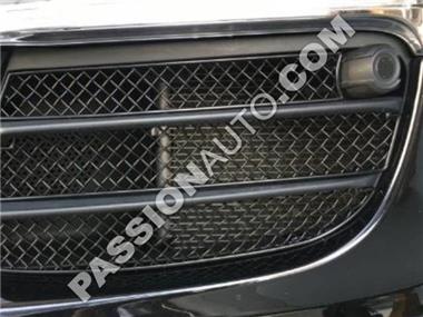 Grilles de protection noires - Kit complet calandre pare-chocs AV # 991.1 Carrera GTS (avec capteurs stationnement & ACC)