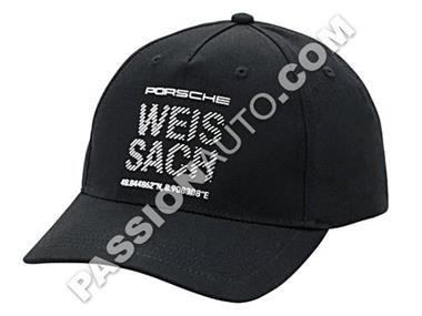 Casquette noire Weissach - [Porsche Origine]