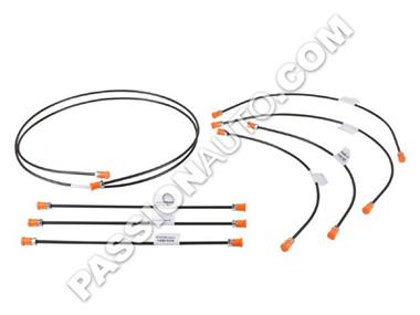 Kit conduites de frein système de freinage à 1 circuit # 356 B 59-61