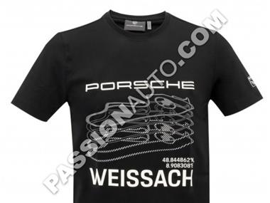 T-shirt Porsche homme noir - L