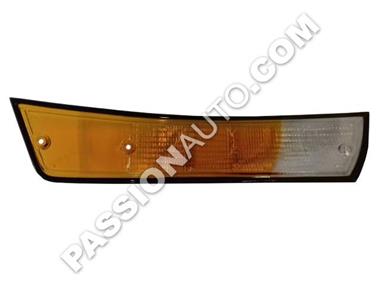 Glace de clignotant (orange grand) AVD # noir # 911 69-73