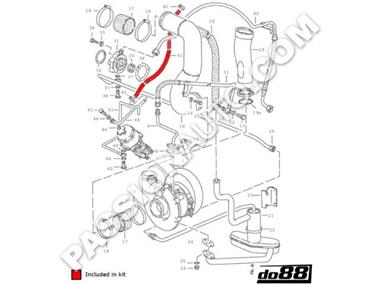 Kit durites de depression - DO88 # 930 Turbo