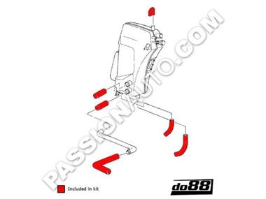 Kit durites d´huile - DO88 # 964 Turbo