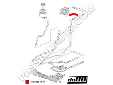 Durite de servo - DO88 # 964 Turbo