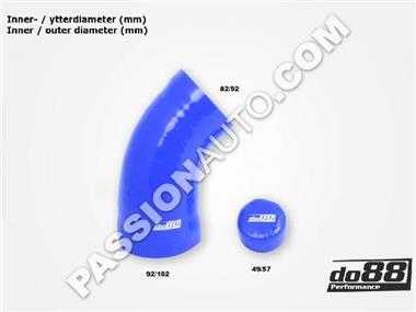 Durite admission d´air - BLEU - DO88 # 996 & 997 C2 C4