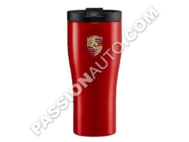 Mug thermos isotherme rouge 917 Salzburg - [Porsche Origine]