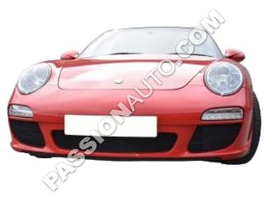 Grilles de protection noires - Kit complet calandre pare-chocs AV # 997.2 C2 + C2S 09-12