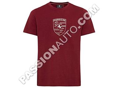 T-shirt Porsche homme rouge - L