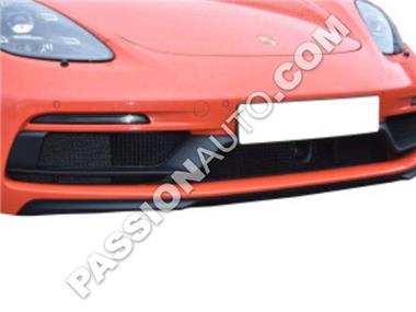 Grilles de protection noires - Kit complet calandre pare-chocs AV # 718 Boxster/Cayman GTS (ACC) 18-