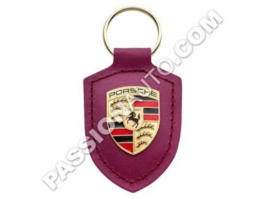 Porte-clés écusson rubis étoilé - [Porsche Origine]