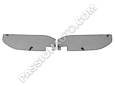 Grilles de protection noires - Kit latéral calandre pare-chocs AV # Taycan