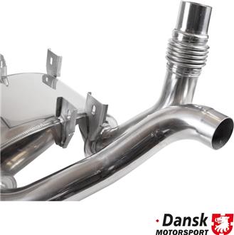 Kit silencieux sport inox poli - Super Sound # 997 05-08 (sauf GT2/GT3/Turbo) -DANSK-