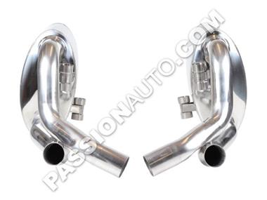 Kit silencieux sport inox poli - Super Sound # 997 09-12 (sauf GT2/GT3/Turbo) -DANSK-