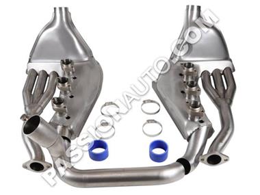 Kit echangeurs système de chauffage inox D/G - Ø41 mm tubes # 911 3.2L -DANSK-