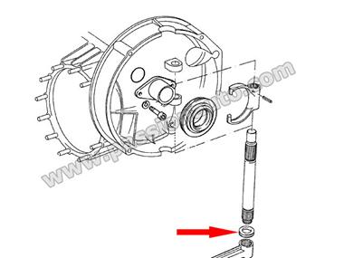 Joint pour axe de fourchette # 911 1972-1986 / 930 1975-1977