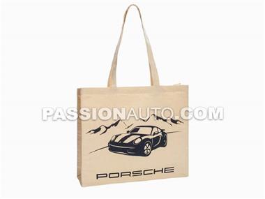 Sac en toile Porsche Beige - Tote BAG [Porsche origine]