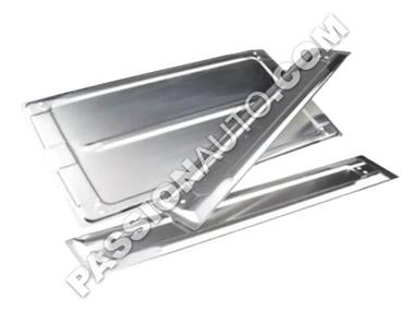 Jeu de 3 plaques de renfort aluminium pour toit targa # 911 65-94 # 912 65-69