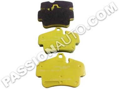 Plaquettes AR Pagid Jaune # 996 4s, turbo, gt3