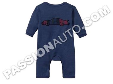 Grenouillère bébé collection turbo - [Porsche Origine]