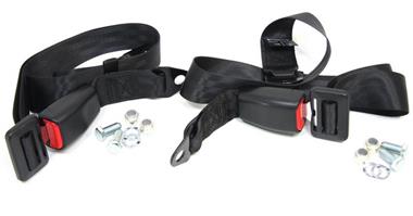 Kit ceinture arrière 2 points sans enrouleur complet # 911 74-89 - 924 - 944 - 968