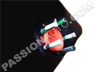 Réservoir d´huile en acier inoxydable noir # 911 SC 78-83 - 911 3.2 84-89 [AFTERMARKET]