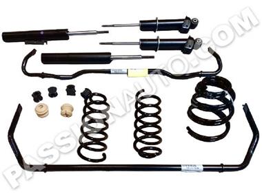 PROMOTION / Kit suspension Tequipment -10mm # 996 COUPE 3.4 c4 bv6 98-01 [PORSCHE ORIGINE]