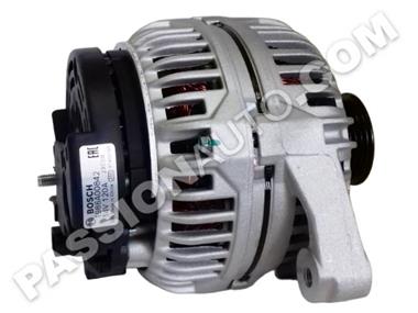 Alternateur neuf Bosch # 996 - Boxster 986 sans poulie débrayable - voir chassis