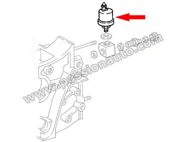 Transmetteur de pression d´huile # 911 78-83 [Porsche Origine]