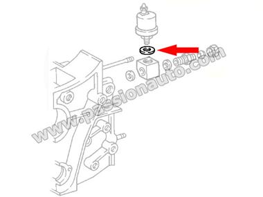 Joint sous transmetteur de pression d´huile # 911 74-89