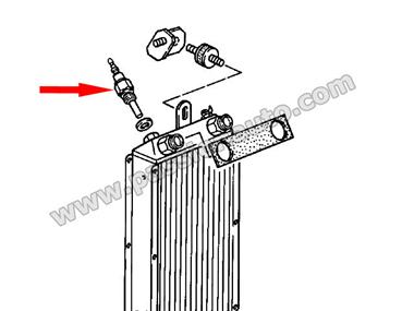 Sonde de temperature sur radiateur type 3.2 # 911 74-89