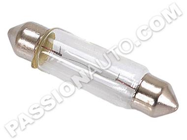 Ampoule 12v 10w # plafonnier, coffre/capot, boite a gant - AFTERMARKET
